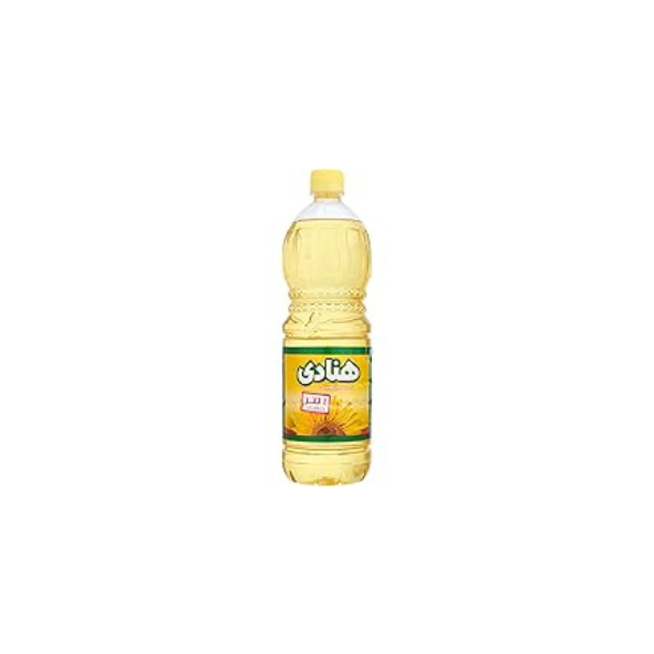 زجاجة زيت هنادى 1 لتر
